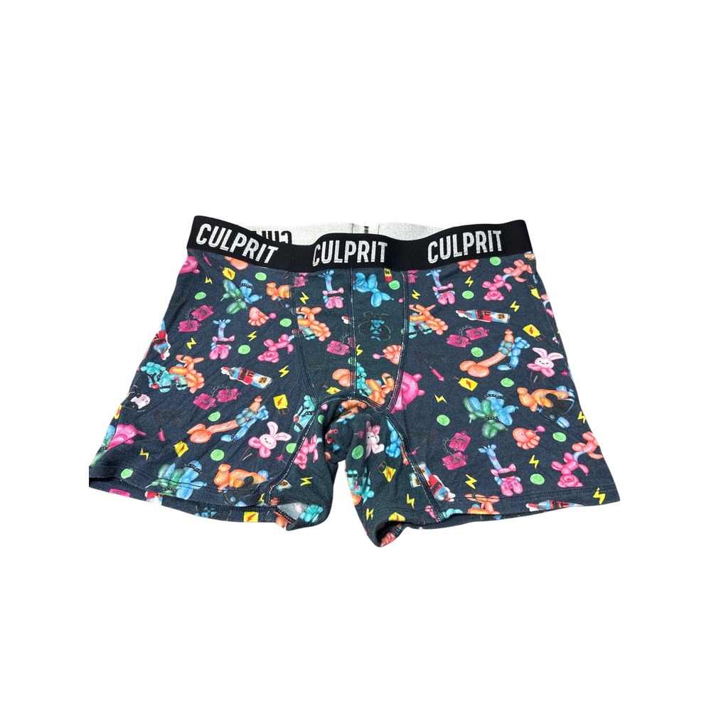 Culprit Lady Killer Balloon Animal Boxer Briefs Mens XL Navy Blue Underwear